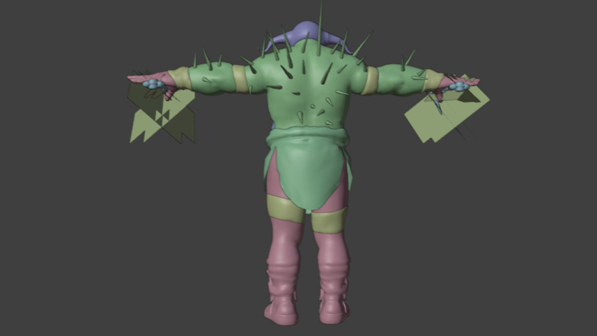 god of war 3 hades 3D model_8