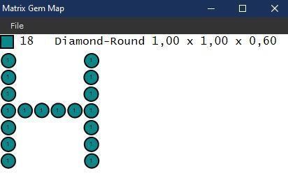 Initial Letter Pendant H 3D print model_5