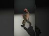 Rugged Mercenary Character  Rigged and Animated Low-poly 3D model_2