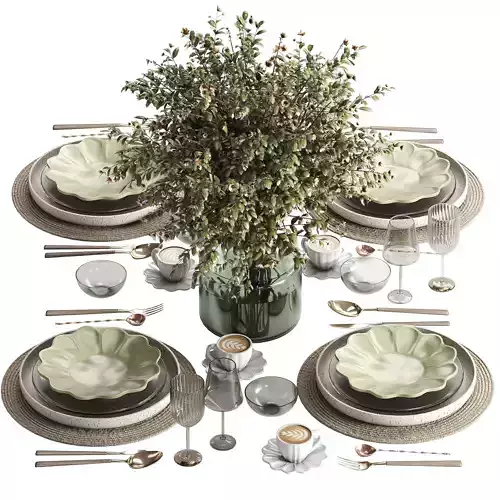 tableware setting N055