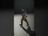 Armored Military Commando Rigged and Animated D Model Low-poly 3D model_2
