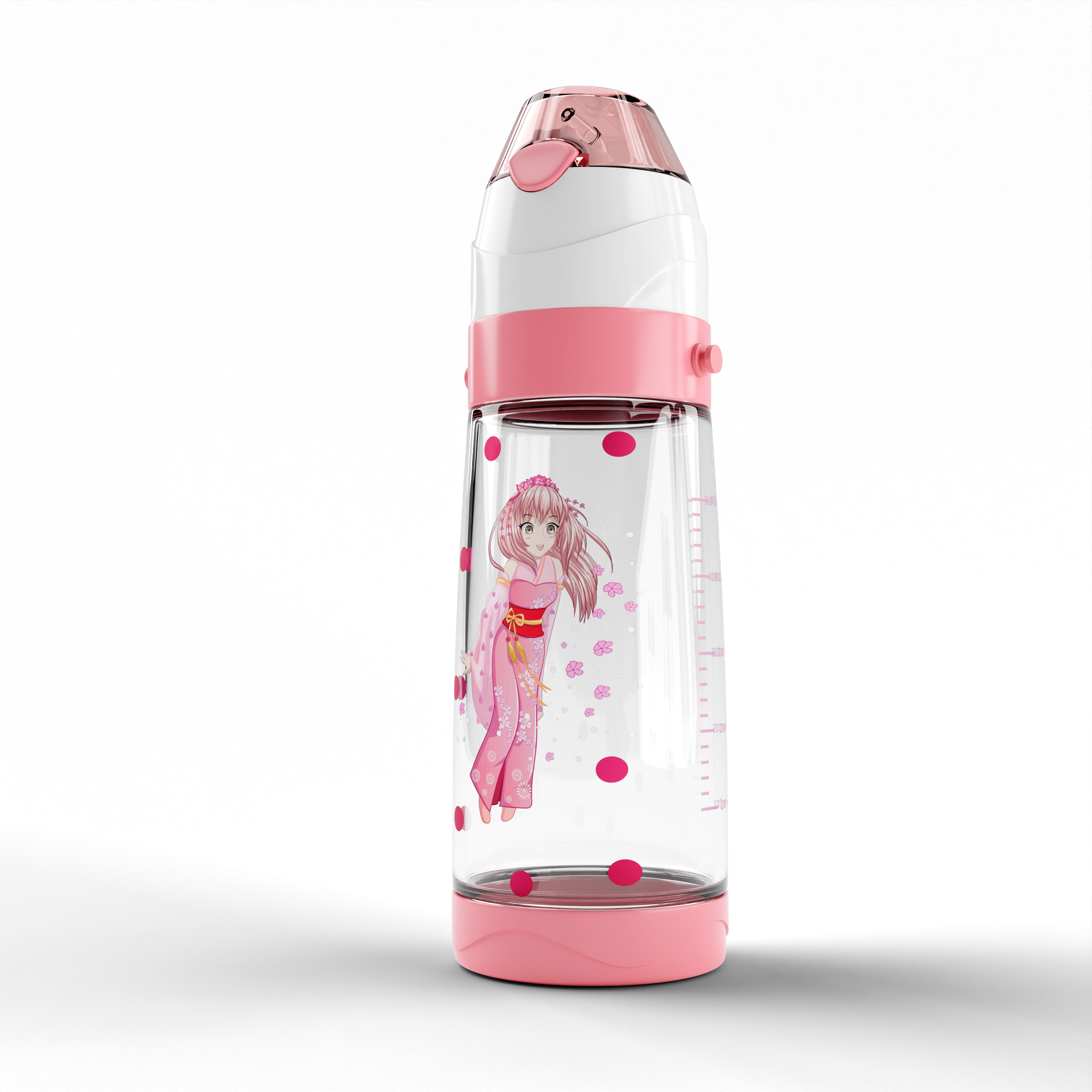 Kids Thermos Water Bottle 3D Model STL  FBX OBJ GLB BLEND 3D model_1