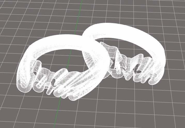 Custom Name Ring 3D Model John Printable Jewelry STL 3D print model_2
