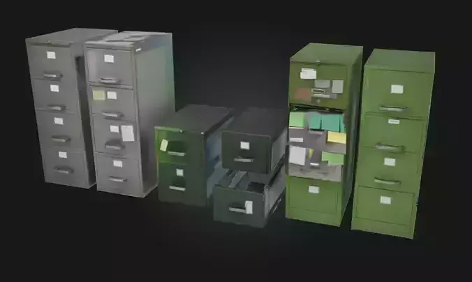 File Cabinet Collection  Organized Storage for Office