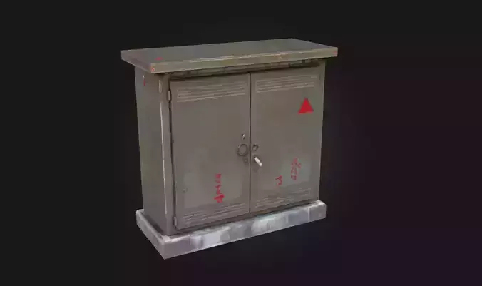 Electrical Box  Compact Power Distribution Unit 3D model