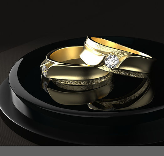 Men Ring Free 3D print model