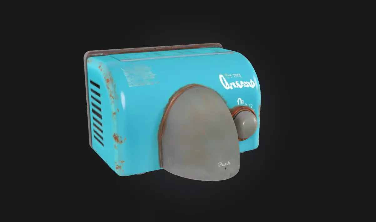 Vortex Dreamer Surreal Symbol of Imagination and Mystery 3D model