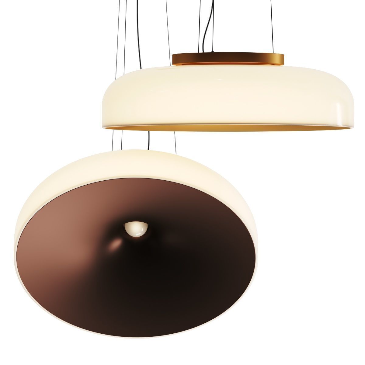 Martinelli Luce Chet-B Pendant Lamp 3D model_1