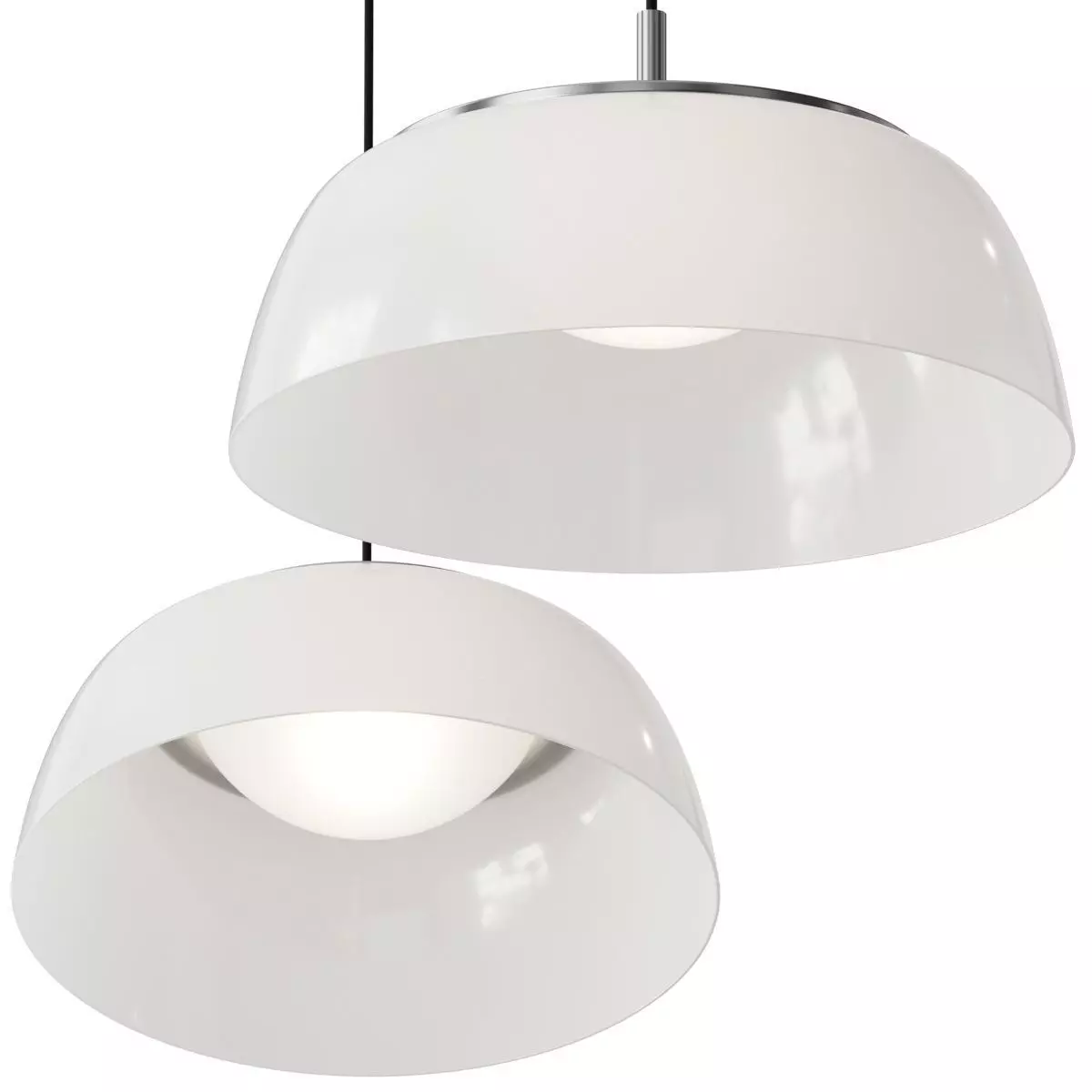 Martinelli Luce Onda Pendant Lamp 3D model_0