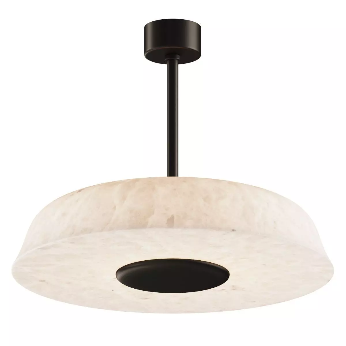 Emmanuel Levet Stenne Alabaster Pendant Lamp 3D model_0