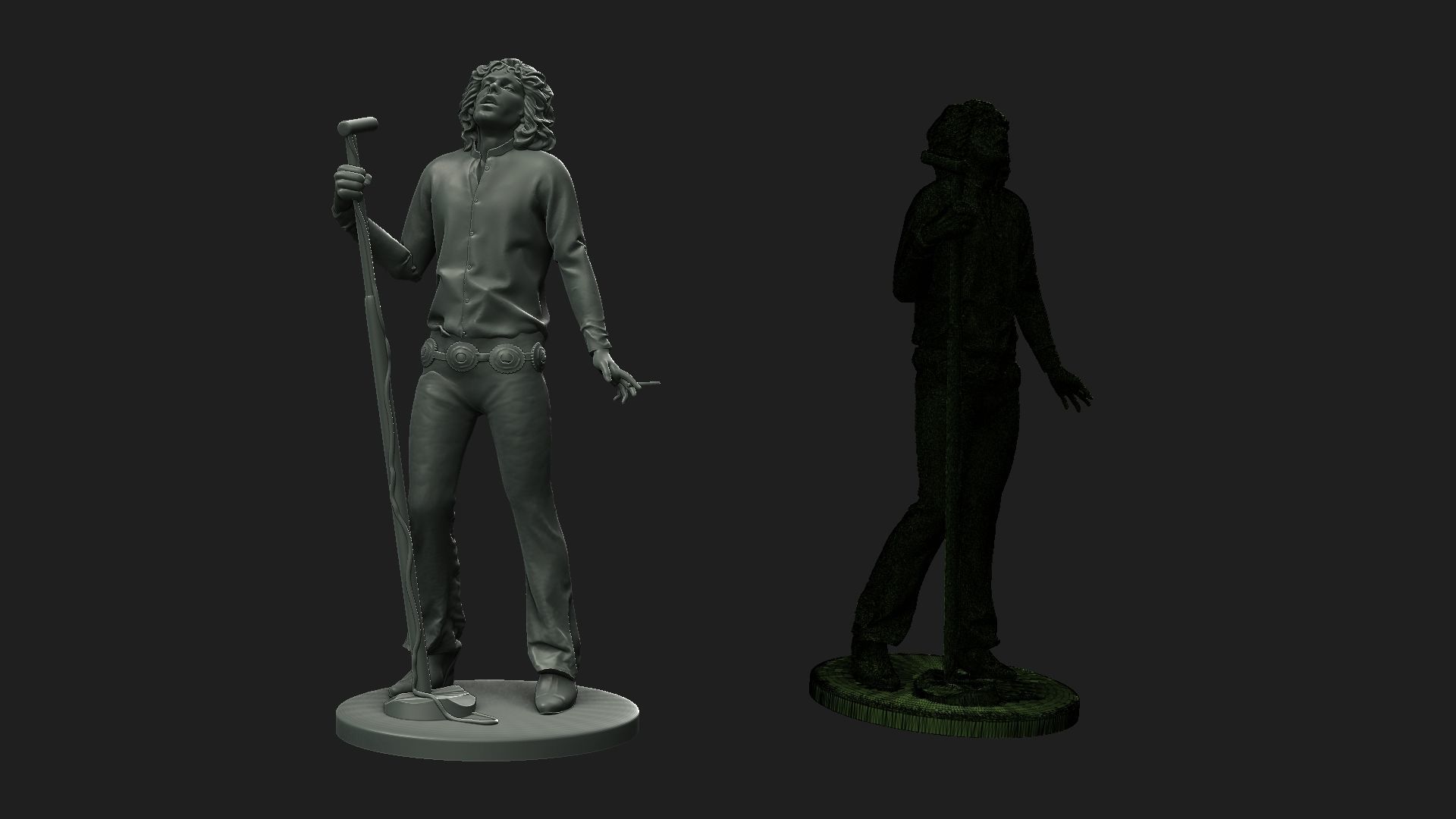 Jim Morrison figure 3D print model_3