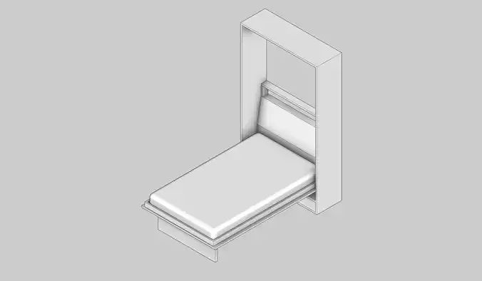 Murphy Bed for 120x 200cm bed by Irhasstr
