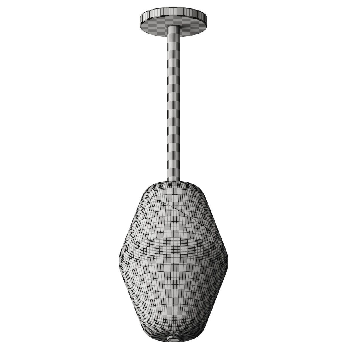 Ozone Rivoli Pendant Lamp 3D model_1