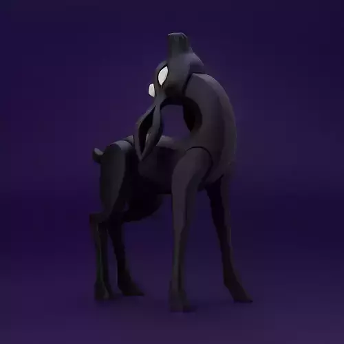 Deer Cervus Minimalist Ornament Decoration toy