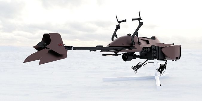 74z Speeder Bike  Full Scale ROTJ 3D print model