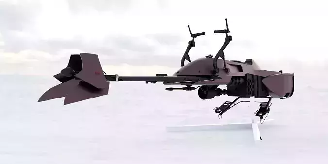 74z Speeder Bike  Full Scale ROTJ 3D print model