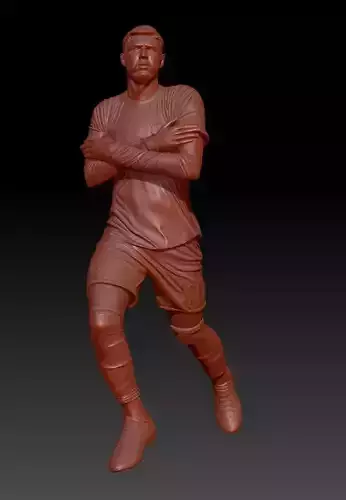 Cole Palmer Celebration Statue 3D model 3D print model