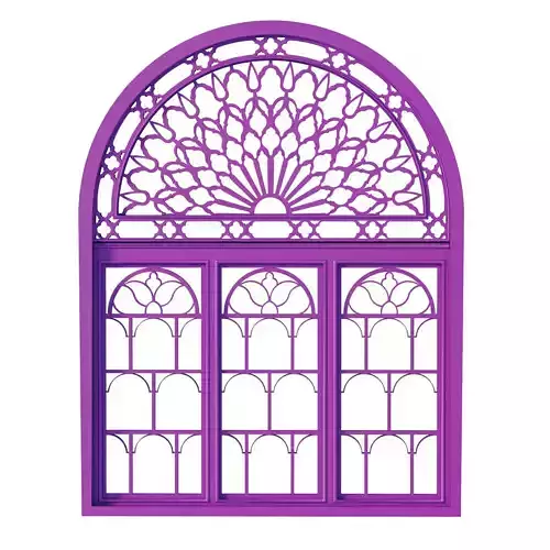 Turkish Orosi Window Set 137  STL