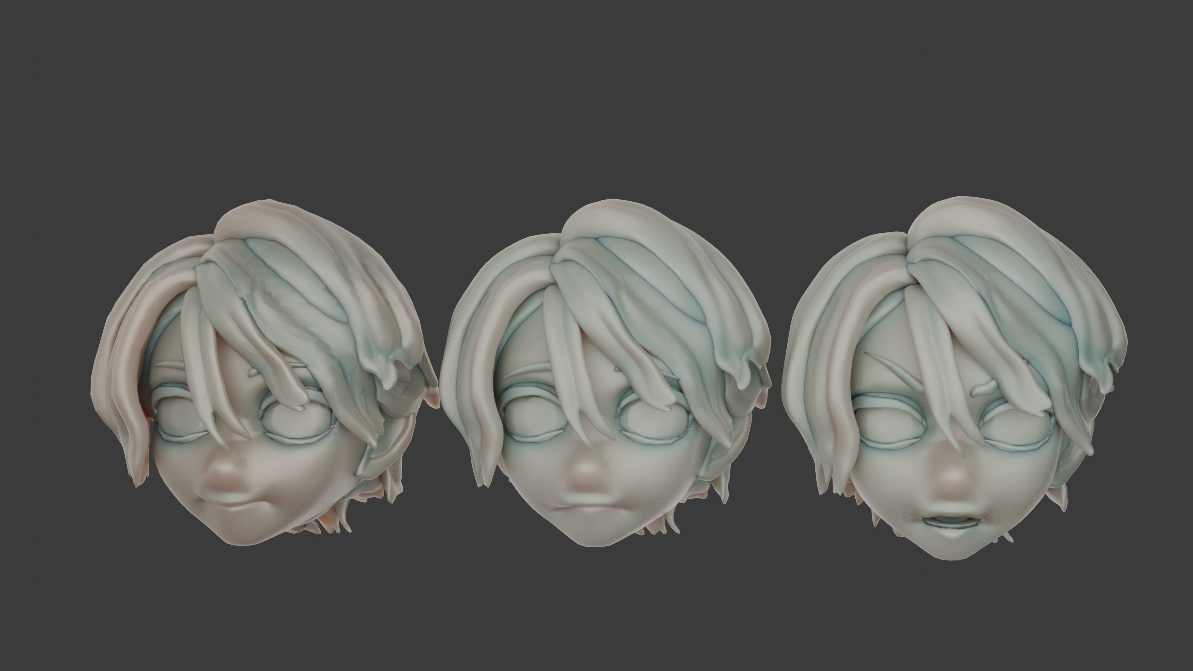 Anime Boy Shota - Resin Action Figure - Statue - Anime figure 3D print model_2