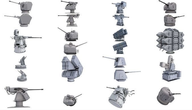 Big Naval Gun Collection 