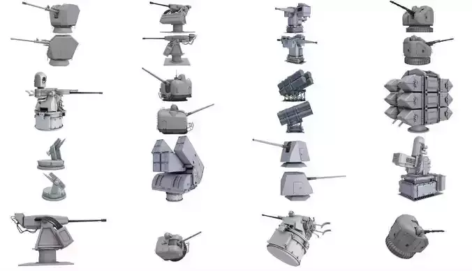Big Naval Gun Collection 