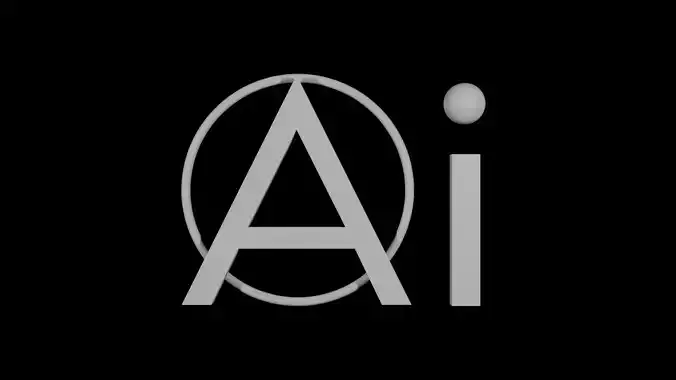 AI LOGO 3d