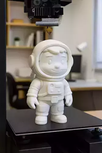 3D Astronaut Character for Printing
