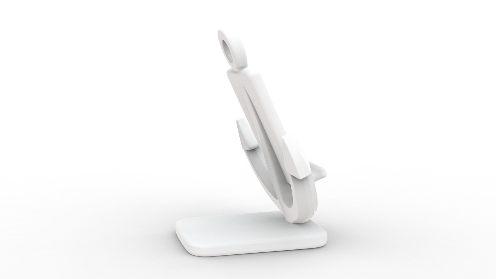 Nautical Anchor Phone Stand 3D Model STL Ready to Print 3D print model_2