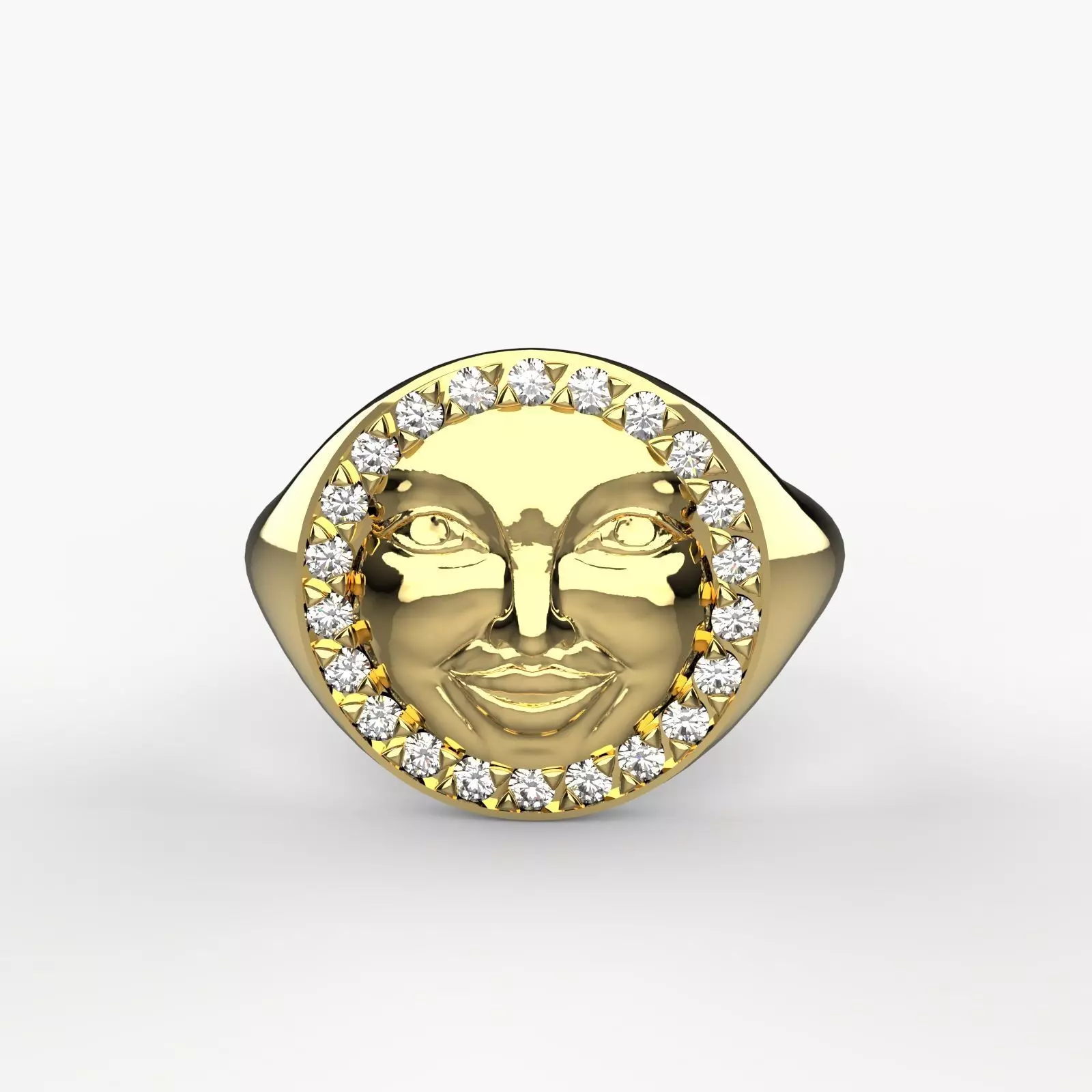 Anel emoji  3D model_0