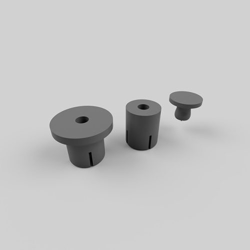PINO PARA FIXAR LETRAS CAIXA 3D print model