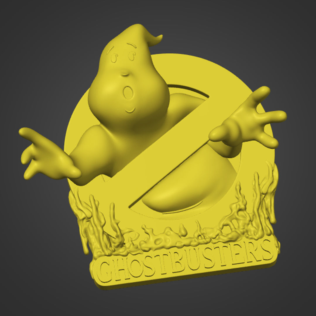 Ghostbuster Ghost 3D model_2