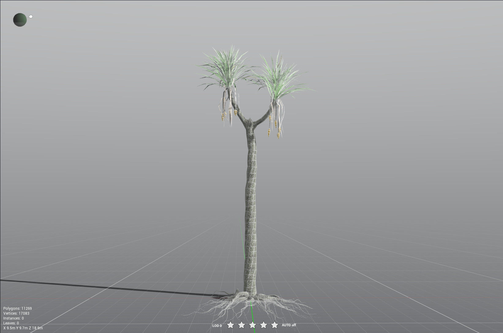 EVERYPlant Sifillaria Densifolia LowPoly Low-poly 3D model_32