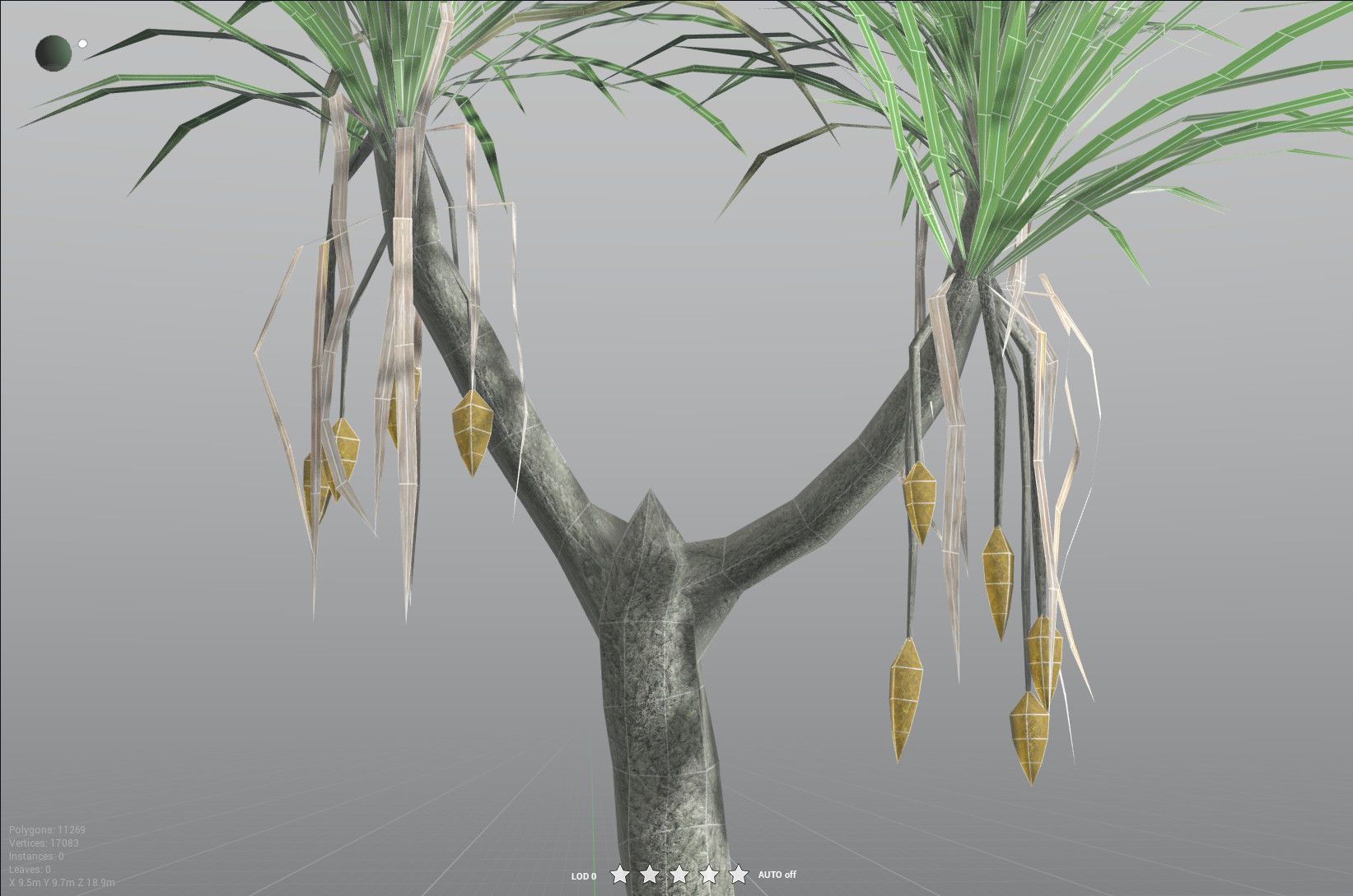EVERYPlant Sifillaria Densifolia LowPoly Low-poly 3D model_33