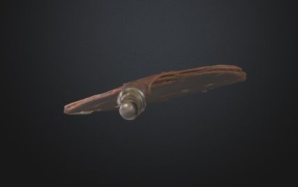 Antique Fireplace Bellows 3D Model 3D model_8