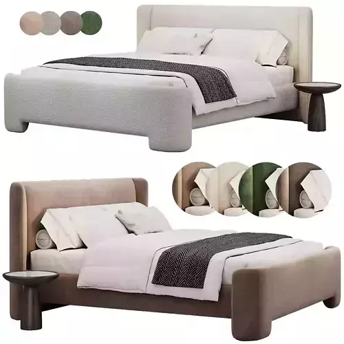 Camilla Bed Double By Casa Blanco