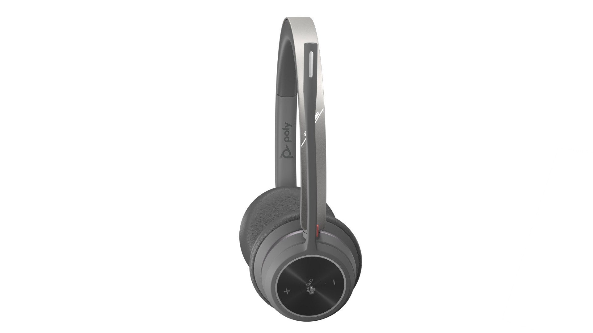 On-Ear Stereo Headphones with Microphone 3D model_13