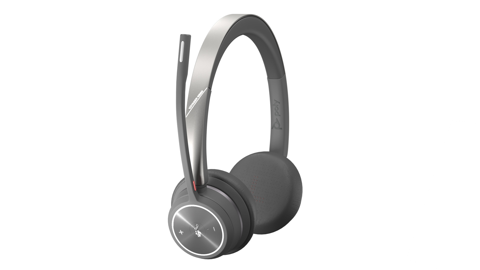 On-Ear Stereo Headphones with Microphone 3D model_15