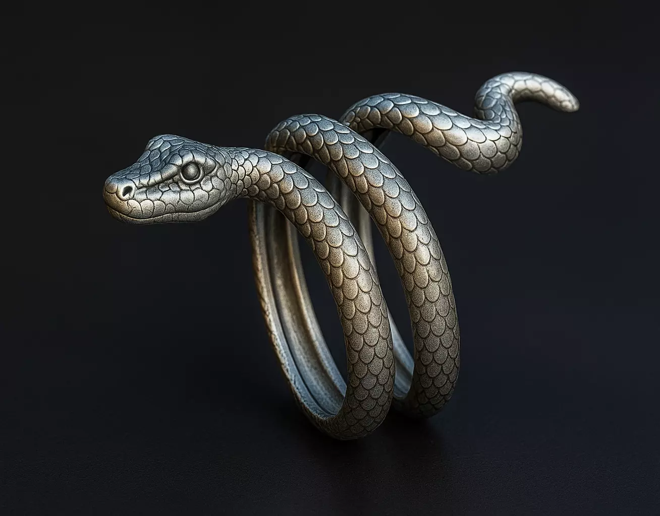 Snake ring - Serpent ring 3D print model