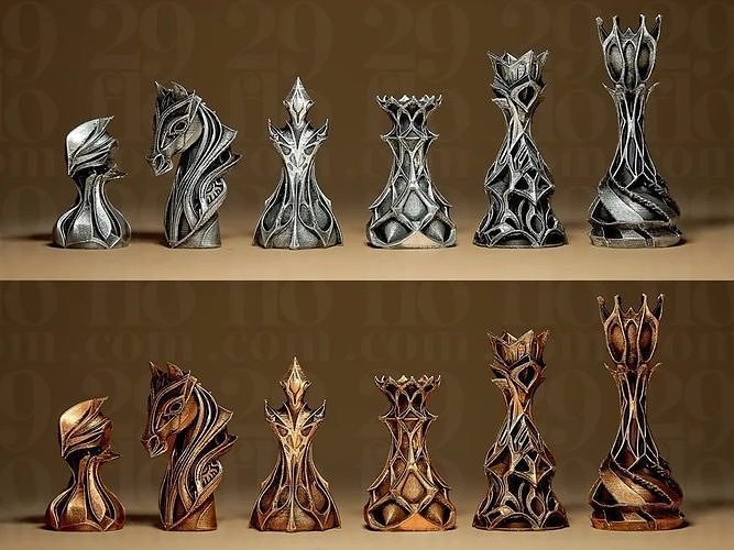 Chess stl  3D print model