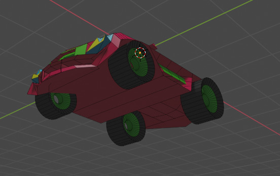 coche carreras 3D model_3