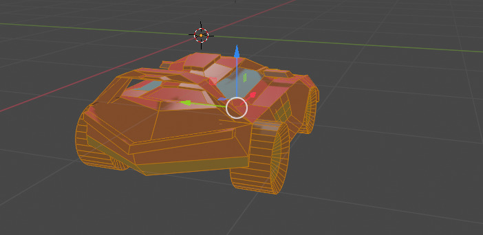 coche carreras 3D model_1