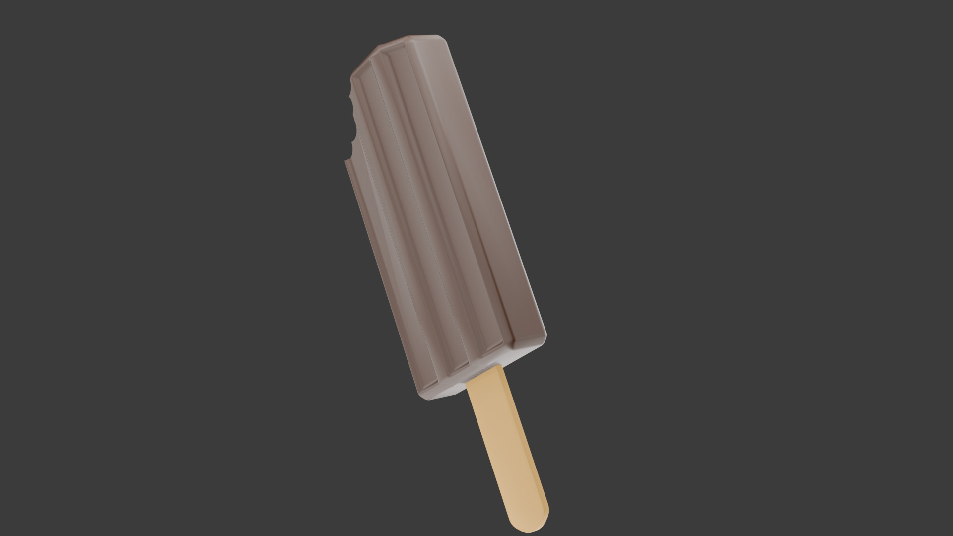 Ice Cream Bar Low-poly 3D model_4