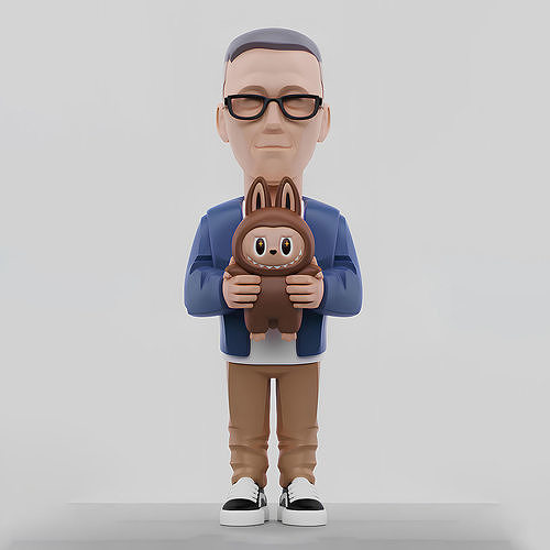 Kasing Lung LABUBU ZIMOMO CREATOR The Monsters toy 3D print model