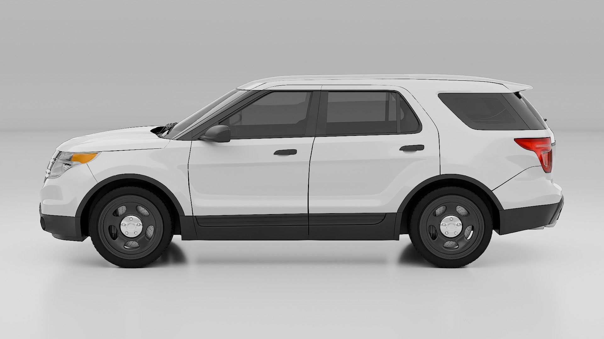 American SUV Car 3D model_6