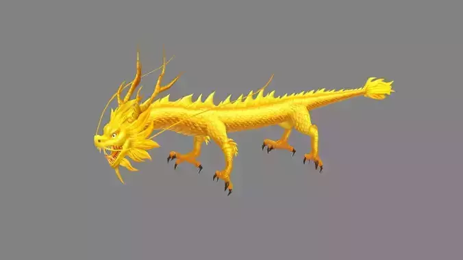 Golden Dragon - Loong