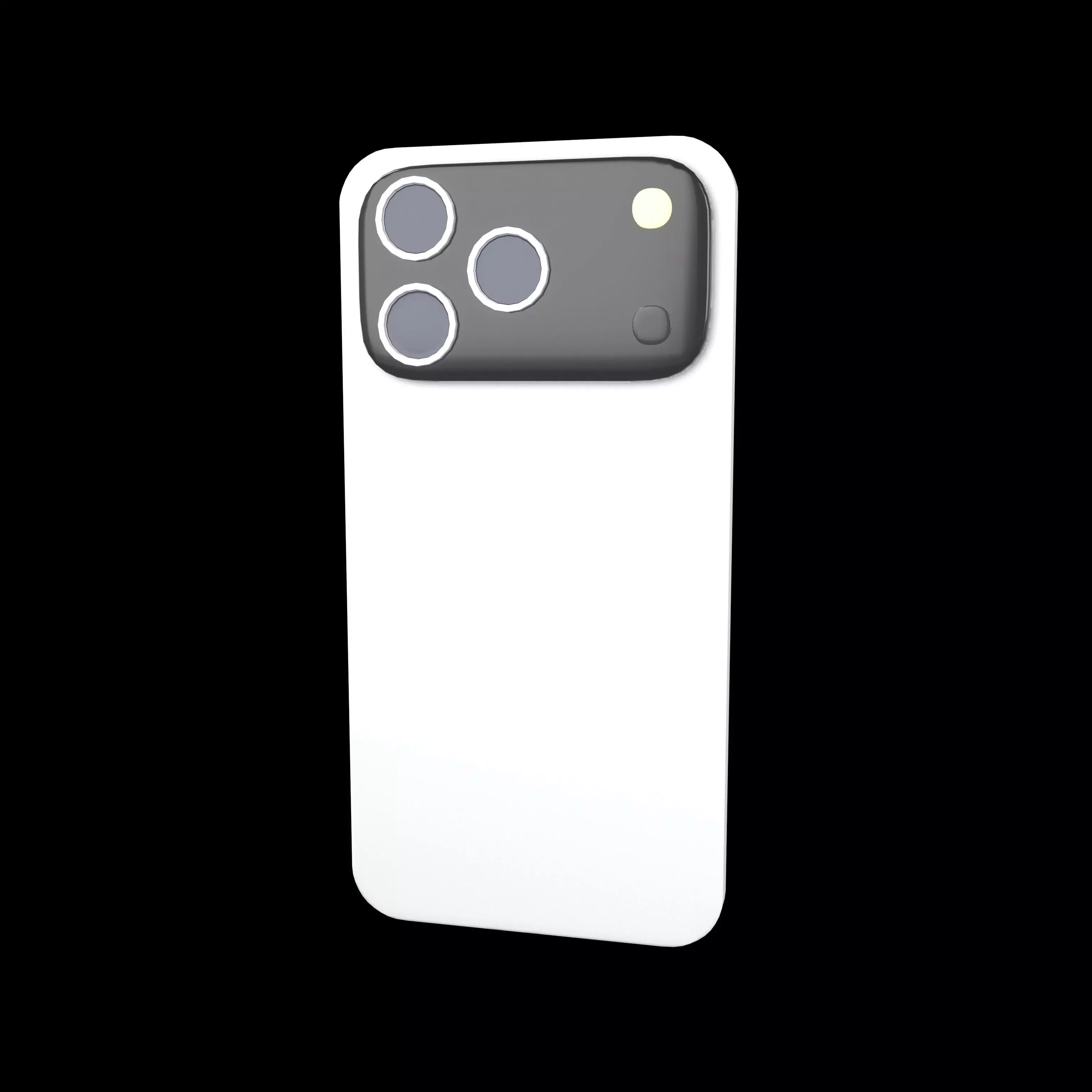Cartoon Smartphone v1 001 Low-poly 3D model_0