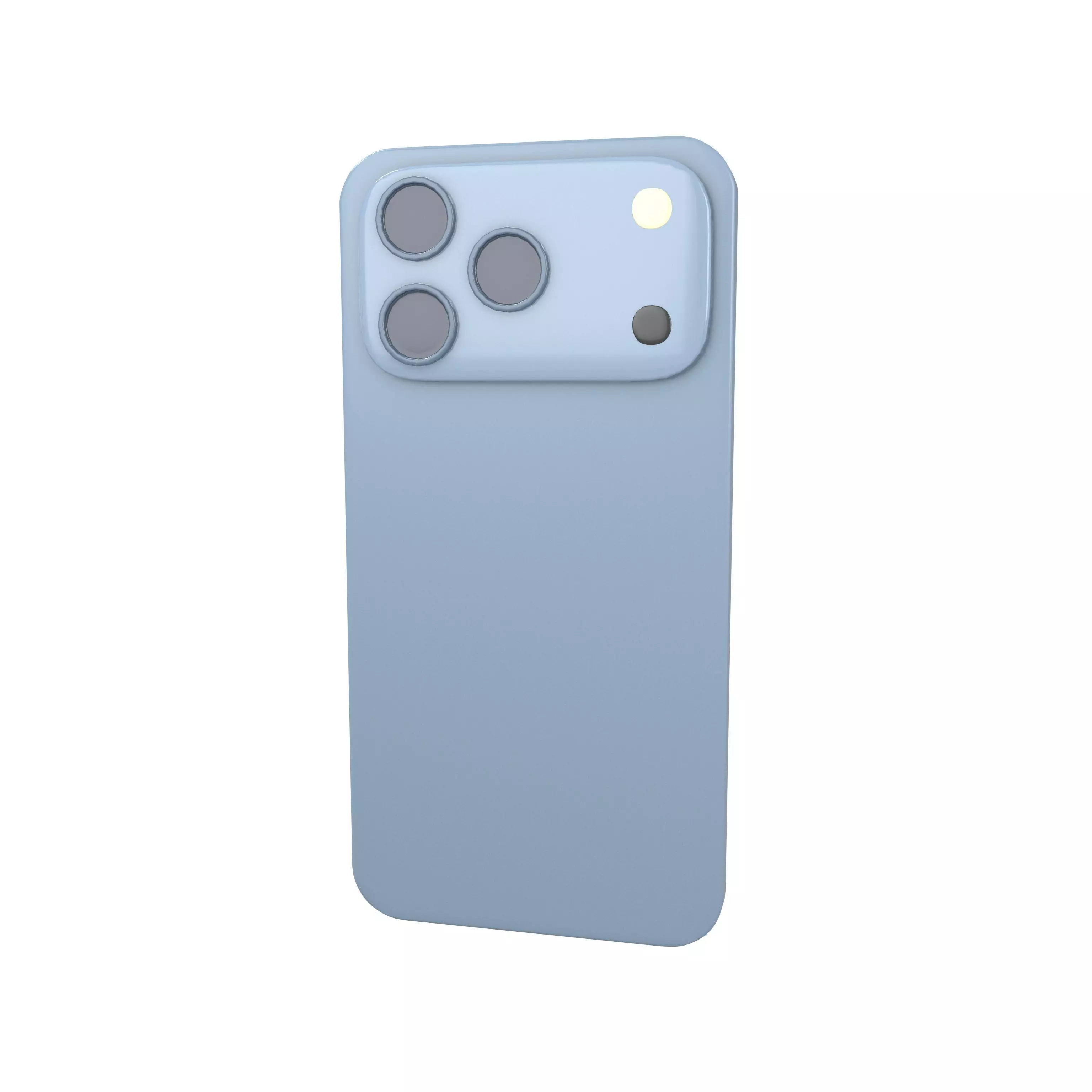 Cartoon Smartphone v1 003 Low-poly 3D model_0