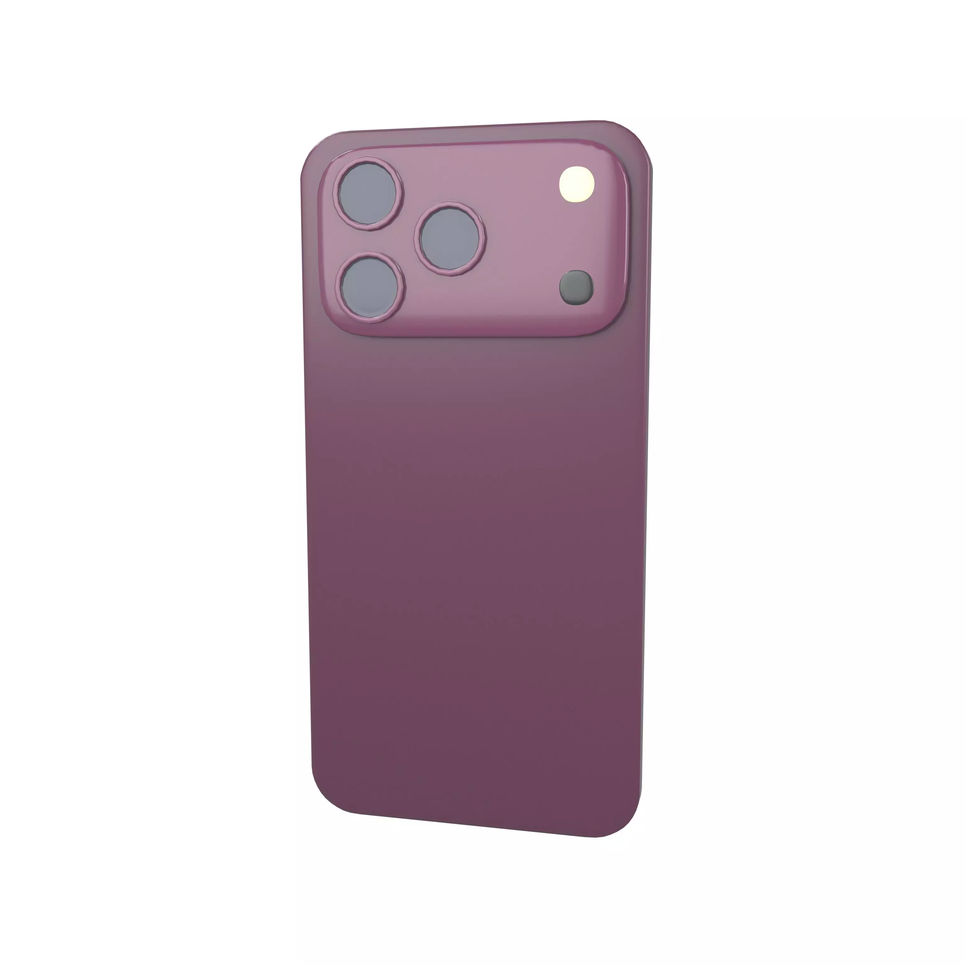 Cartoon Smartphone v1 004 Low-poly 3D model_0