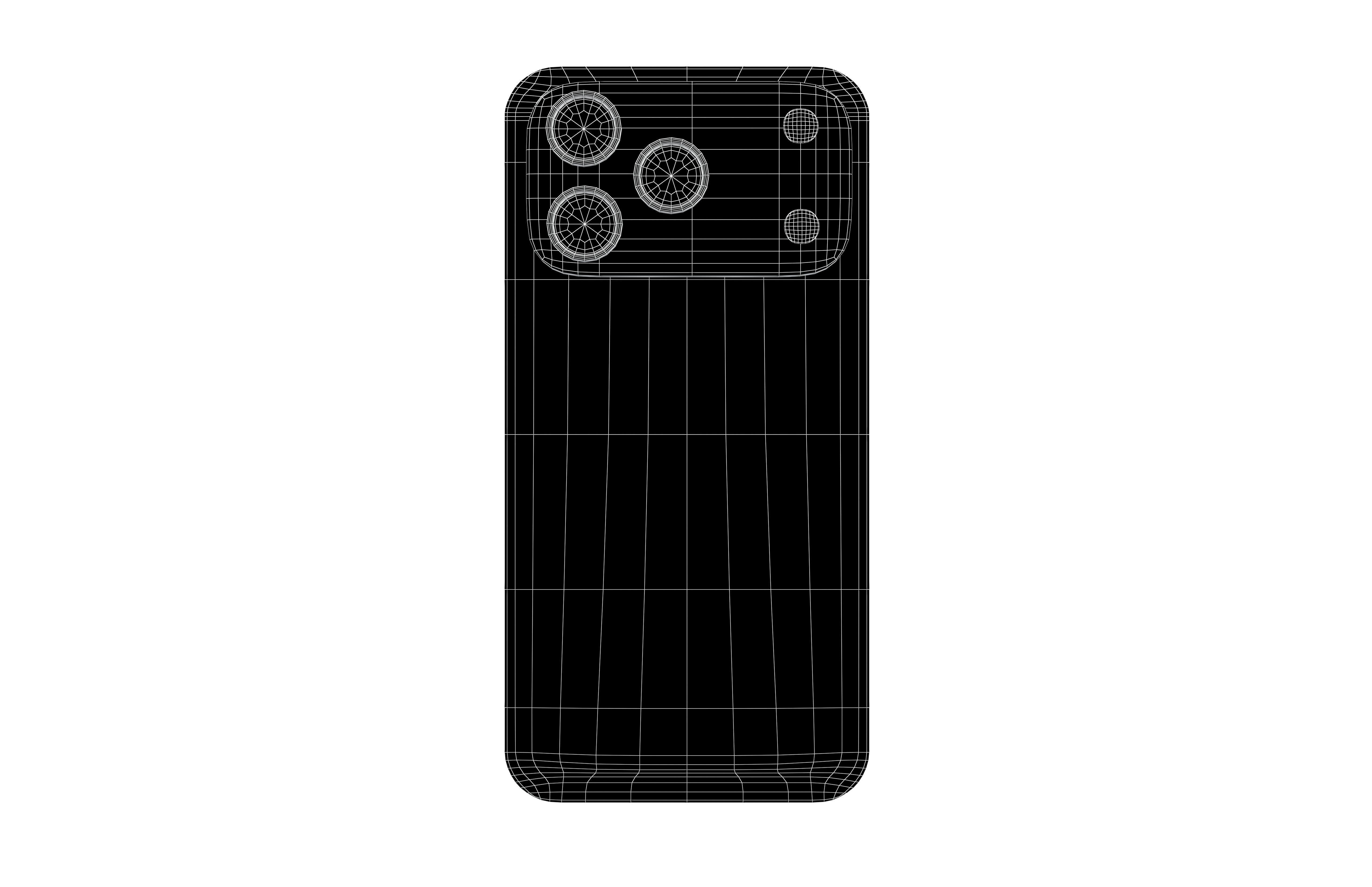 Cartoon Smartphone v1 004 Low-poly 3D model_5