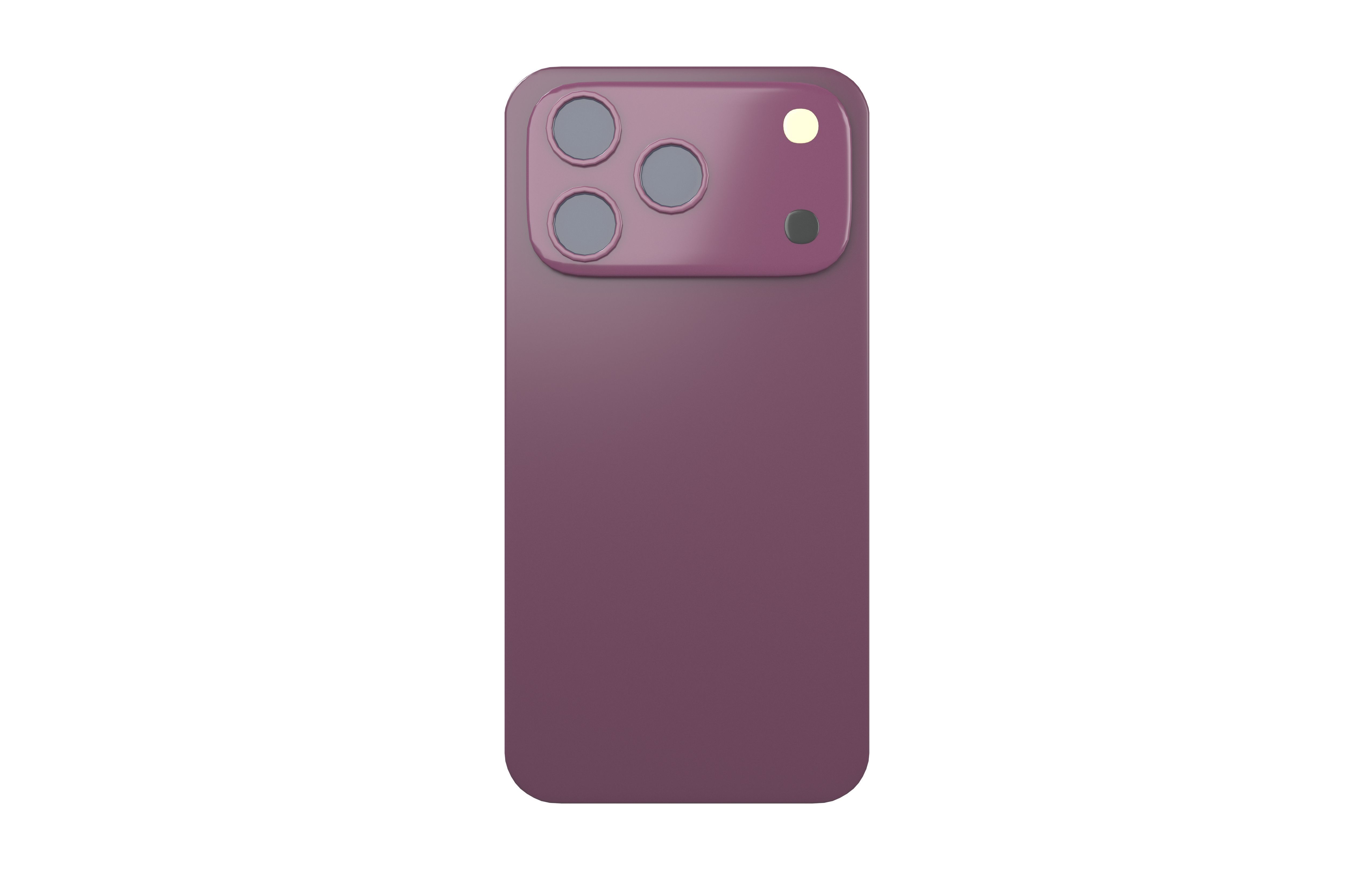 Cartoon Smartphone v1 004 Low-poly 3D model_1